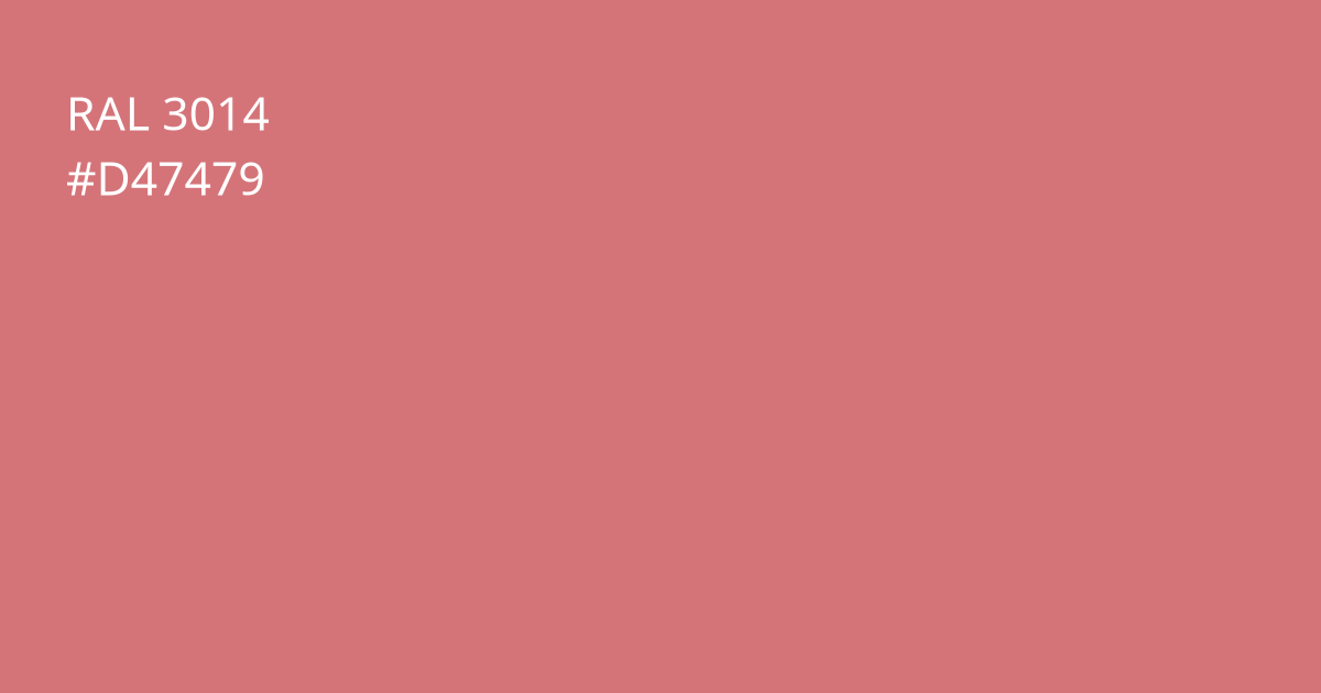 Колір РАЛ 3014 - Рожевий антик
