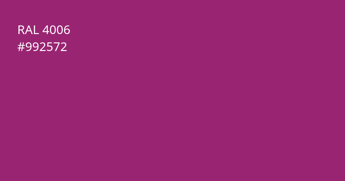 Колір РАЛ 4006 - Транспортний пурпурний
