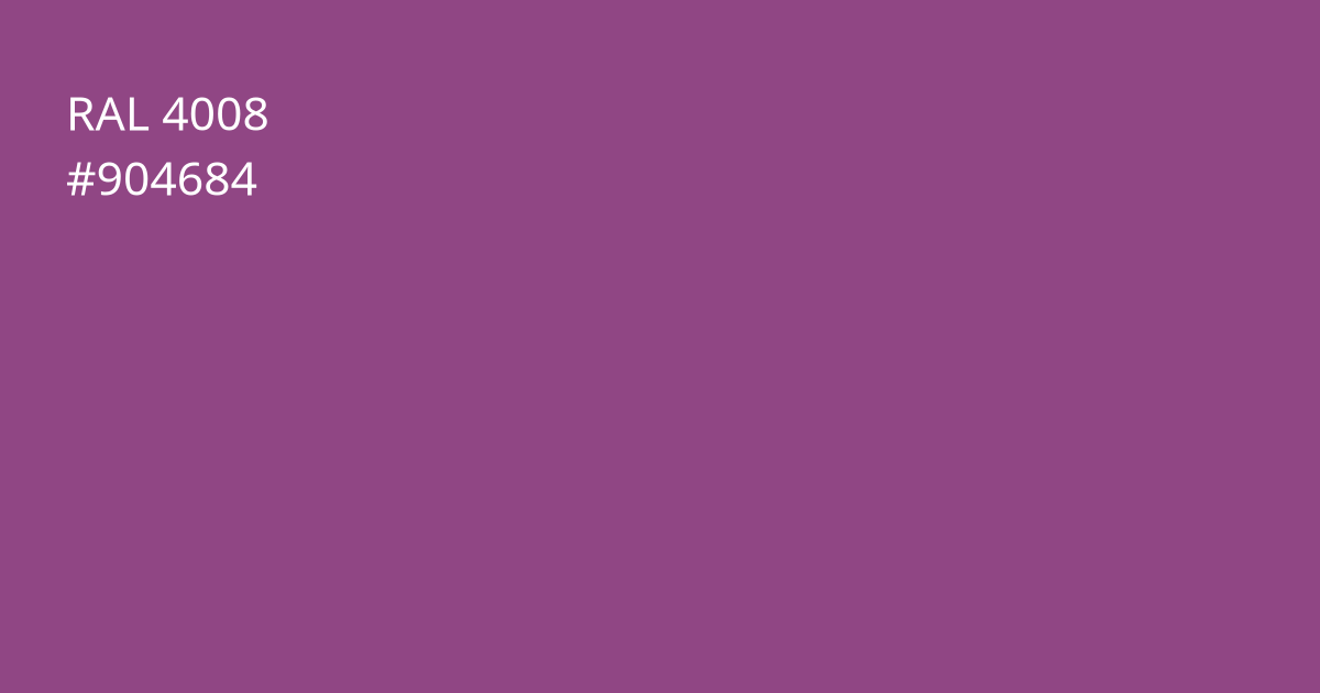 Колір РАЛ 4008 - Сигнальний фіолетовий