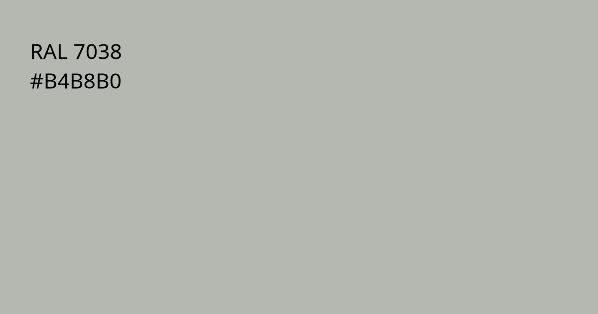 Колір РАЛ 7038 - Агатовий сірий