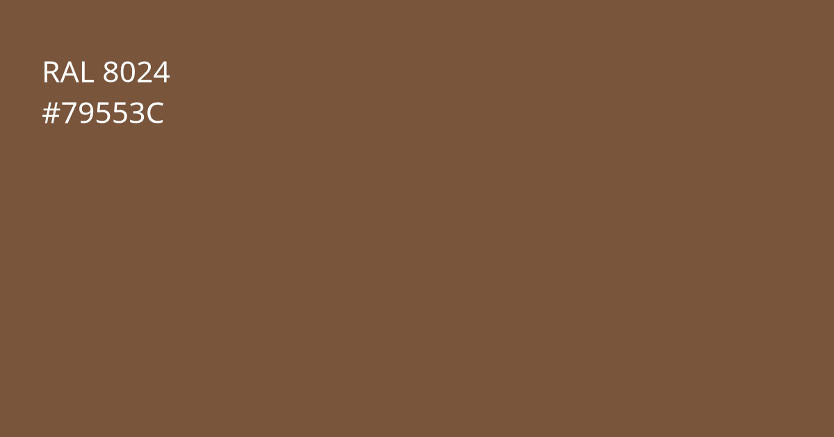 Колір РАЛ 8024 - Бежево-коричневий